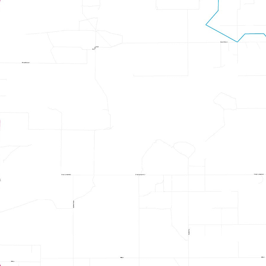 Dallam County, TX Premium Style Wall Map