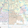 Dallas County, TX Premium Style Wall Map