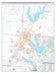 Denton County, TX Premium Style Wall Map