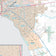 El Paso County, TX Premium Style Wall Map
