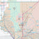 El Paso County, TX Premium Style Wall Map