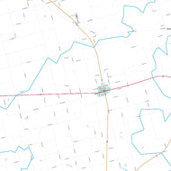 Fisher County, TX Premium Style Wall Map