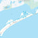 Galveston County, TX Premium Style Wall Map