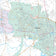 Gregg County, TX Premium Style Wall Map