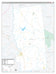 Grimes County, TX Premium Style Wall Map