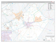 Guadalupe County, TX Premium Style Wall Map
