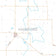 Hansford County, TX Premium Style Wall Map