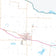 Hardeman County, TX Premium Style Wall Map