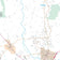 Hardin County, TX Premium Style Wall Map