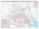 Harris County, TX Premium Style Wall Map