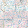 Harris County, TX Premium Style Wall Map