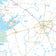 Henderson County, TX Premium Style Wall Map