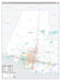 Hidalgo County, TX Premium Style Wall Map