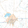 Hopkins County, TX Premium Style Wall Map