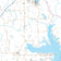 Hunt County, TX Premium Style Wall Map