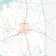 Jasper County, TX Premium Style Wall Map