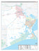 Jefferson County, TX Premium Style Wall Map
