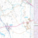 Johnson County, TX Premium Style Wall Map