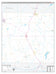Jones County, TX Premium Style Wall Map