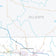 Kerr County, TX Premium Style Wall Map