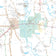 Liberty County, TX Premium Style Wall Map