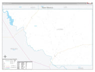 Loving County, TX Premium Style Wall Map