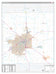 Lubbock County, TX Premium Style Wall Map