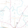 McCulloch County, TX Premium Style Wall Map