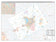 McLennan County, TX Premium Style Wall Map