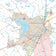 McLennan County, TX Premium Style Wall Map
