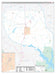 Nacogdoches County, TX Premium Style Wall Map