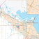 Nueces County, TX Premium Style Wall Map