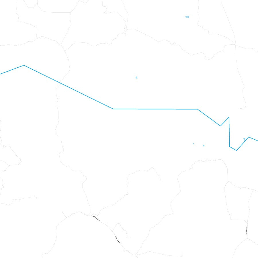 Oldham County, TX Premium Style Wall Map