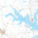 Rains County, TX Premium Style Wall Map