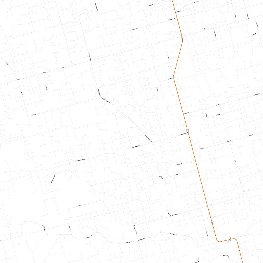 Reagan County, TX Premium Style Wall Map