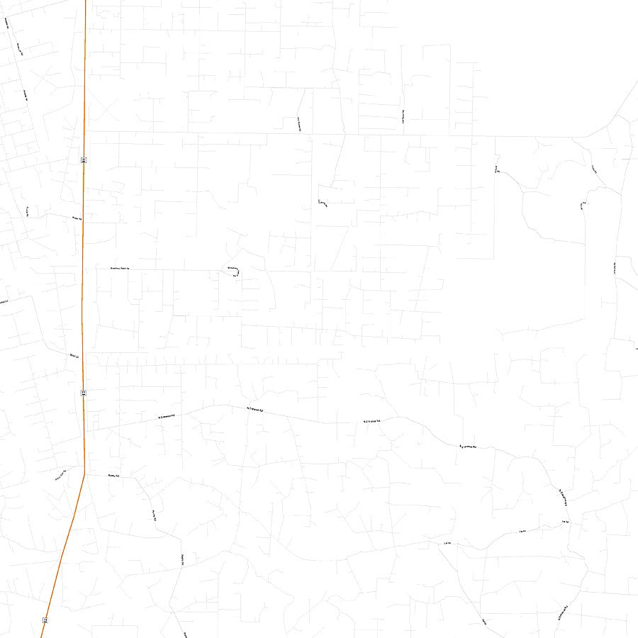 Reagan County, TX Premium Style Wall Map