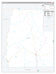 Real County, TX Premium Style Wall Map