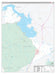 San Jacinto County, TX Premium Style Wall Map