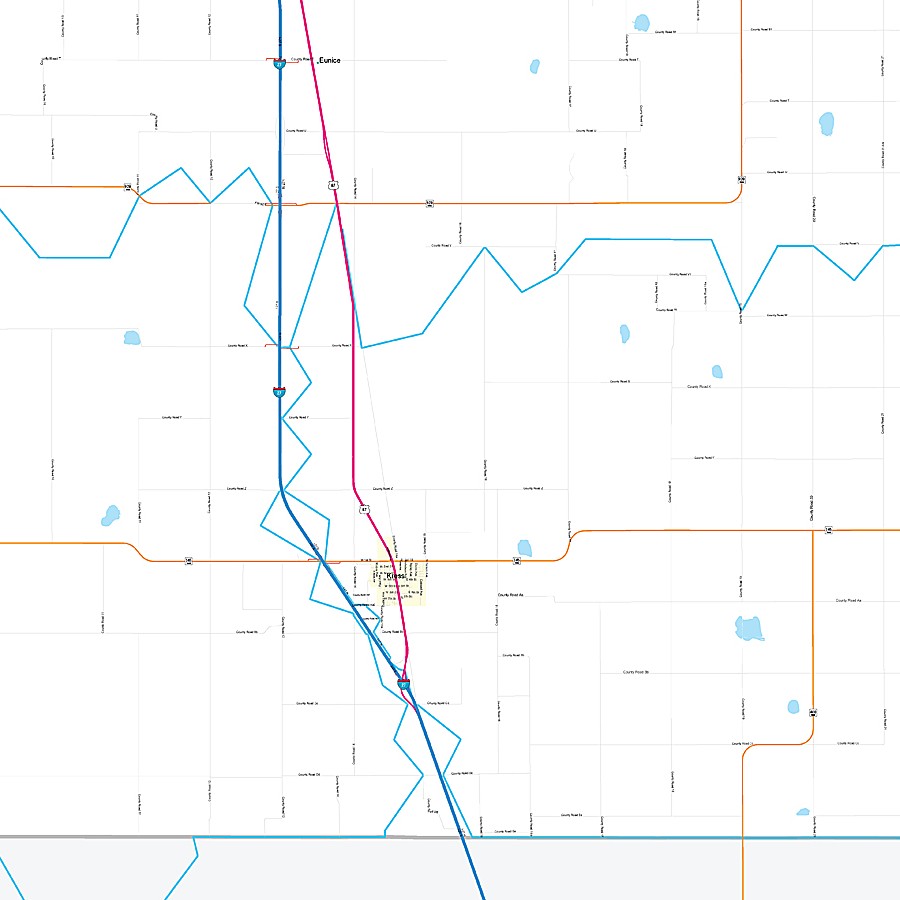 Swisher County, TX Premium Style Wall Map
