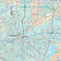 Tarrant County, TX Premium Style Wall Map