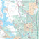 Tarrant County, TX Premium Style Wall Map
