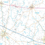 Van Zandt County, TX Premium Style Wall Map