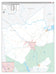 Walker County, TX Premium Style Wall Map