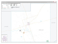 Winkler County, TX Premium Style Wall Map