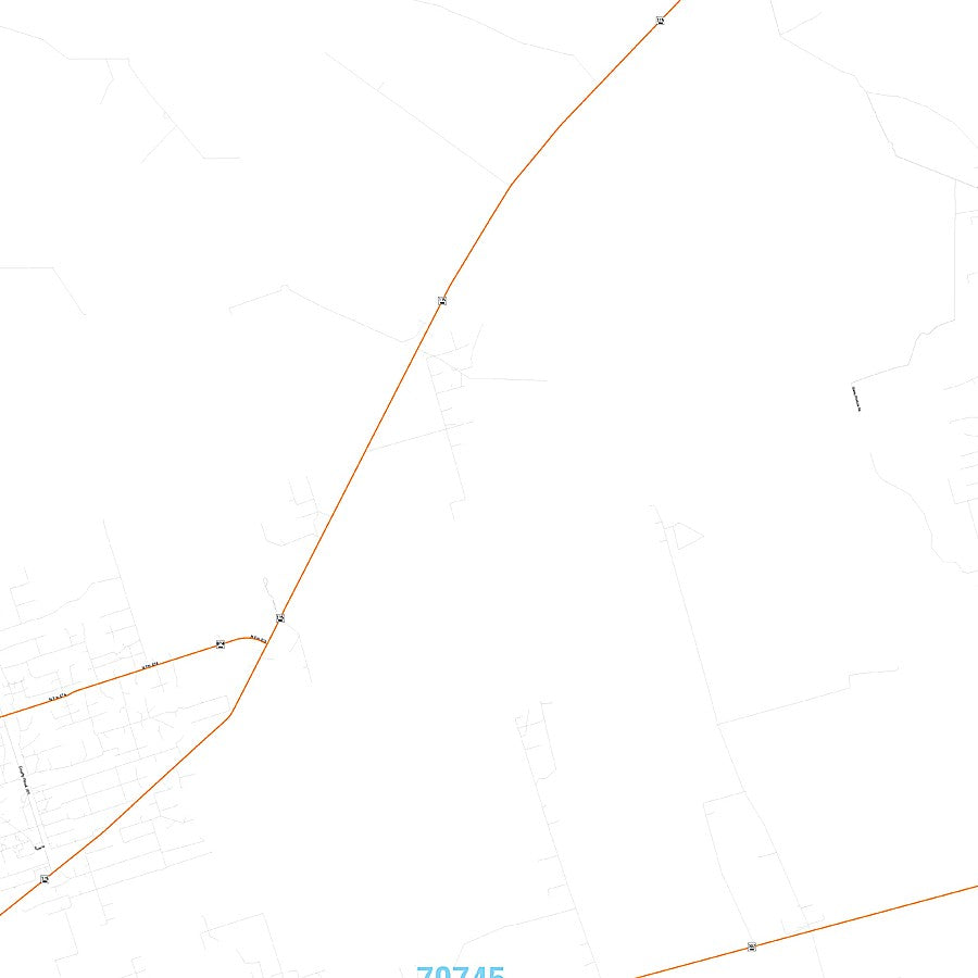 Winkler County, TX Premium Style Wall Map