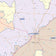 Anderson County, TX Colorcast Style Wall Map