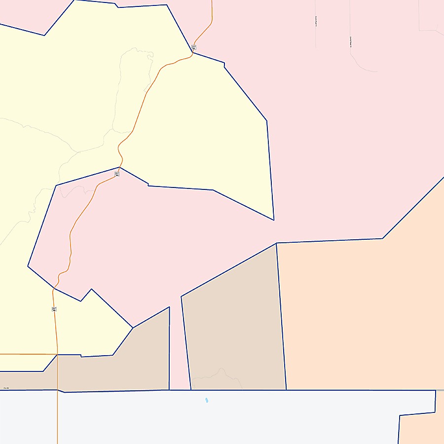 Armstrong County, TX Colorcast Style Wall Map