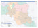 Austin County, TX Colorcast Style Wall Map