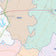 Bastrop County, TX Colorcast Style Wall Map