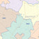 Bastrop County, TX Colorcast Style Wall Map